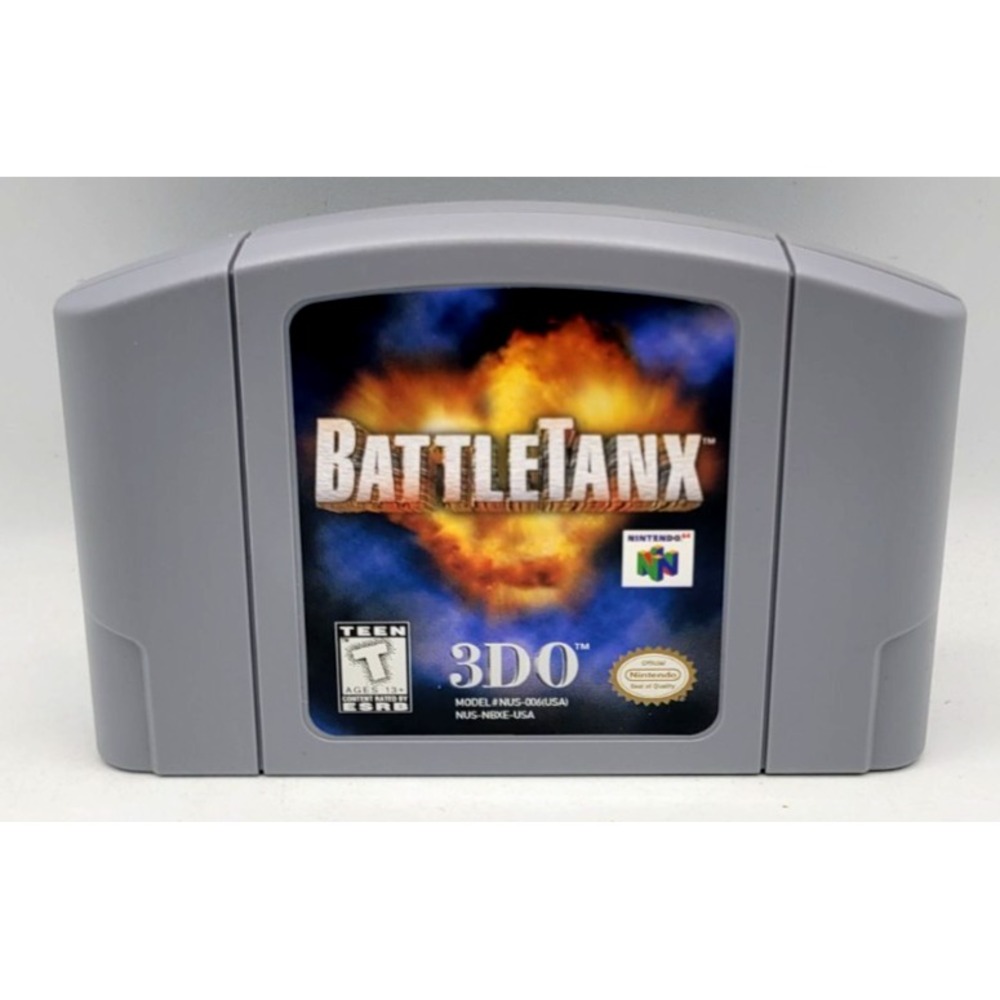 BattleTanx (Nintendo 64, 1998) N64 Authentic Tested And Working